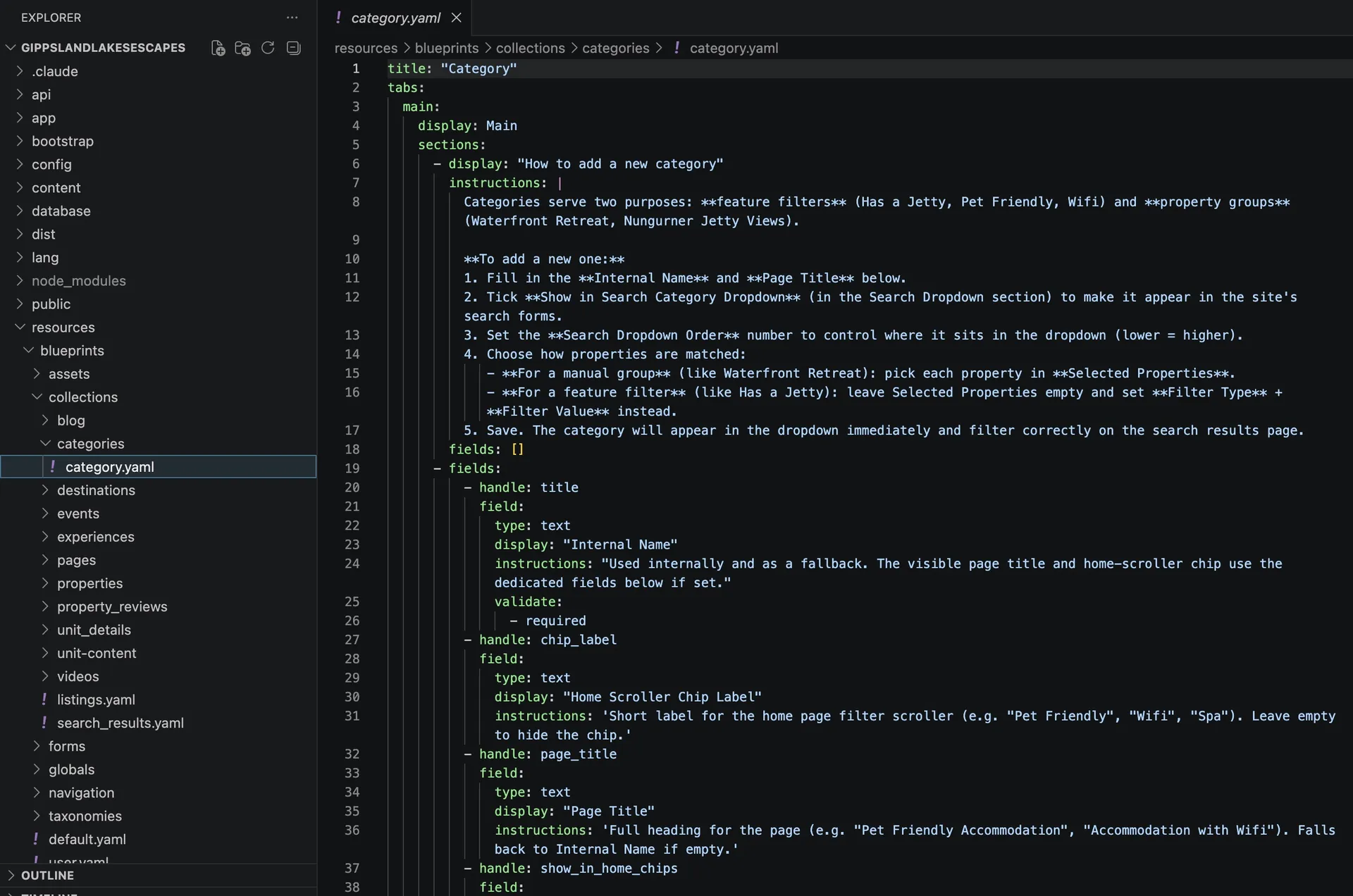 Custom databases