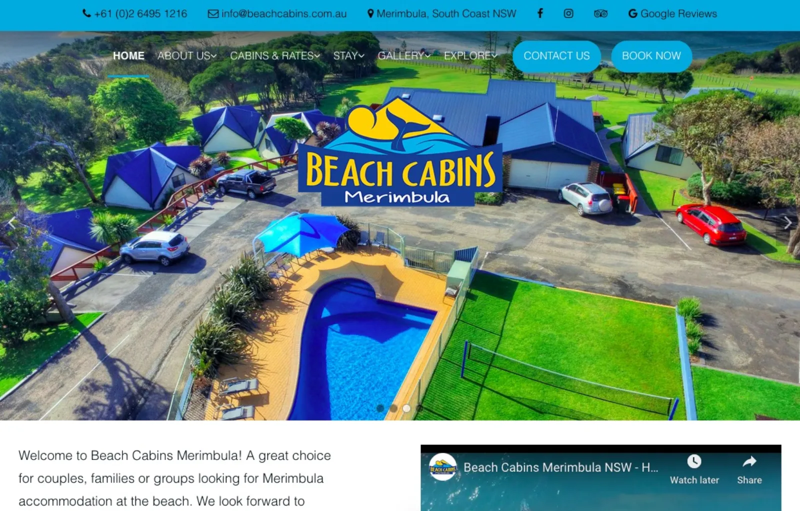Beach Cabins