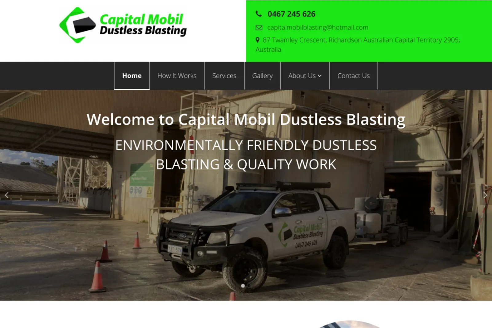 Capital Mobil Dustless Blasting