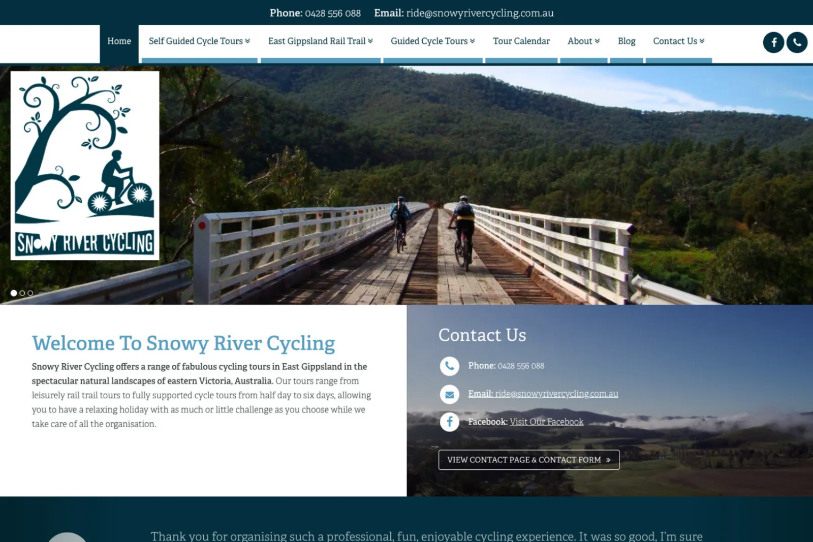 Snowy River Cycling